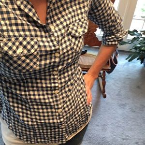 button up plaid shirt
